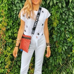 Brooklyn Karma X Olivaceous White Star Tee